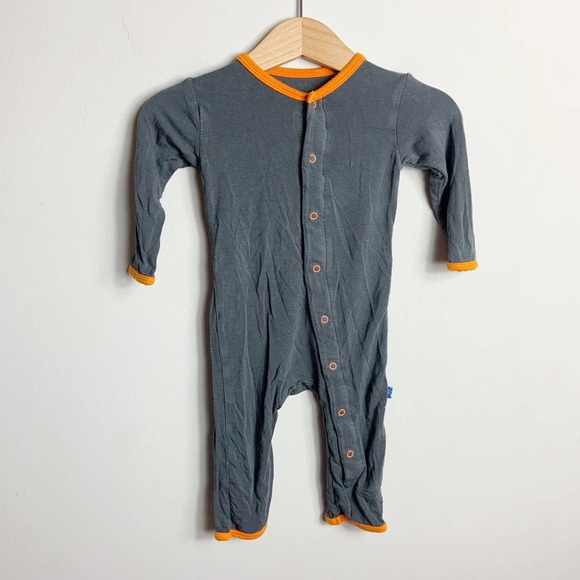 Kickee Pants Trick Or Treat Coverall - Picture 2 of 7